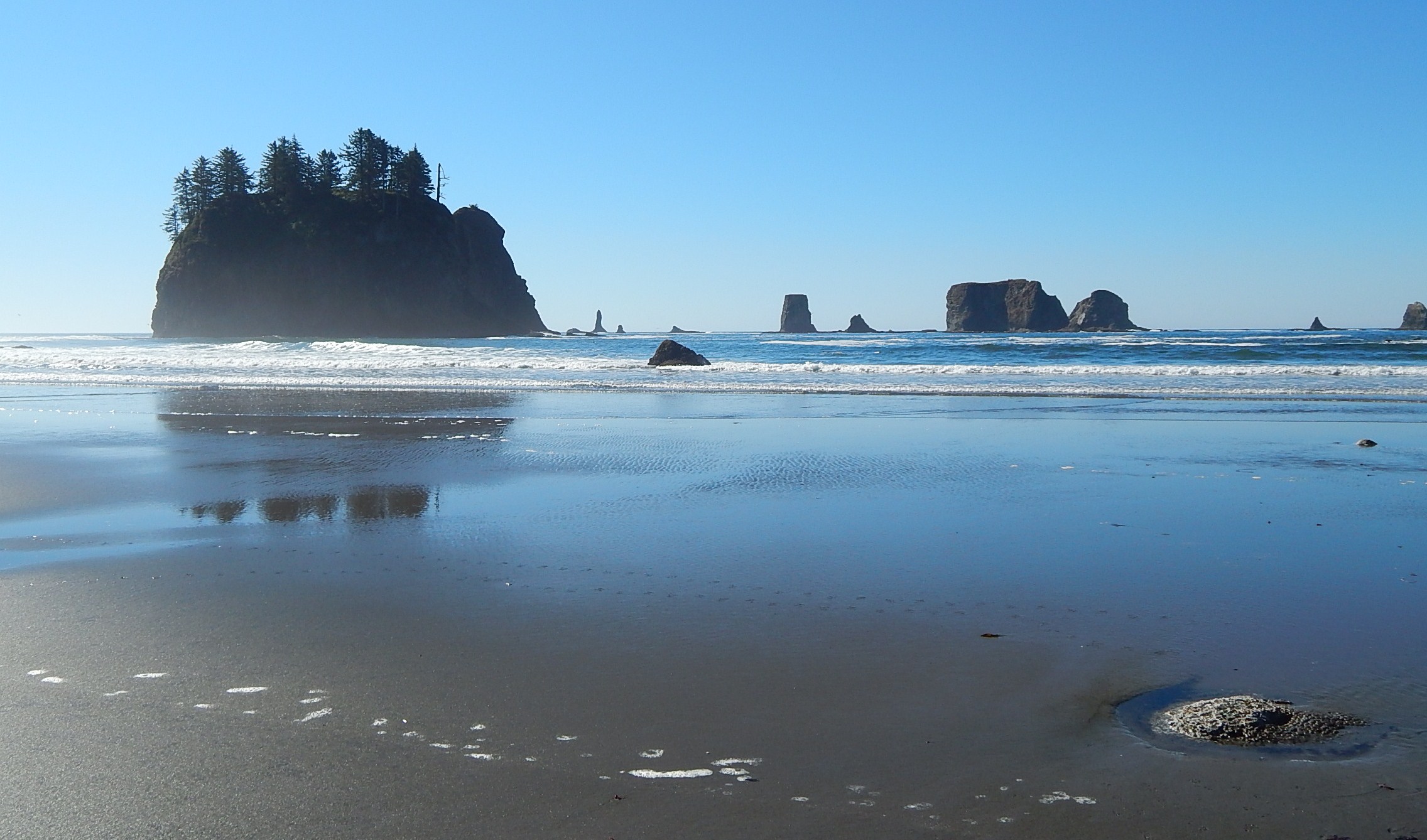 Sea_stacks_at_Second_Beach_of_Olympic_National_Park | Washington ...